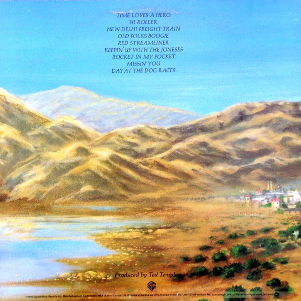 Little Feat ~ Time Loves A Hero (Vinyl) - Djungel & Jazz