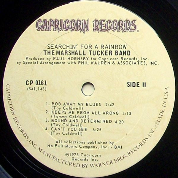 The Marshall Tucker Band : Searchin' For A Rainbow (LP, Album)