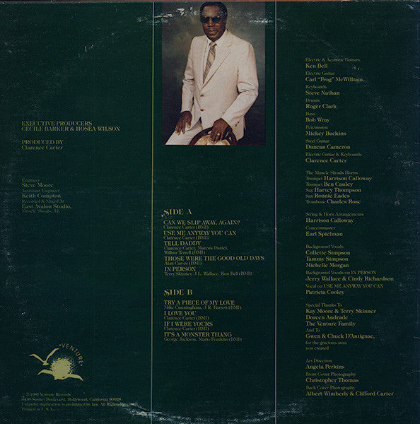 Clarence Carter ~ Mr. Clarence Carter In Person (Vinyl) - Djungel & Jazz