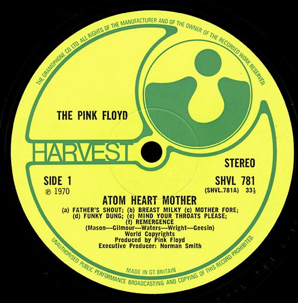 Pink Floyd ~ Atom Heart Mother (Vinyl) - Djungel & Jazz