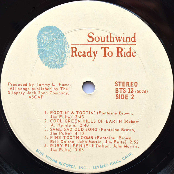Southwind ~ Ready To Ride (Vinyl) - Djungel & Jazz
