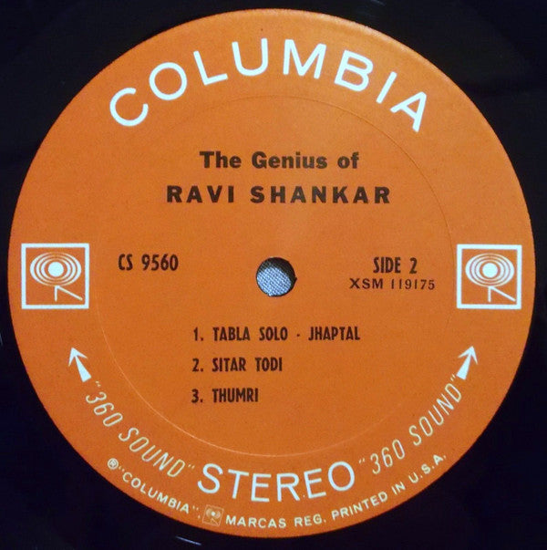 Ravi Shankar : The Genius Of Ravi Shankar (LP, RE)