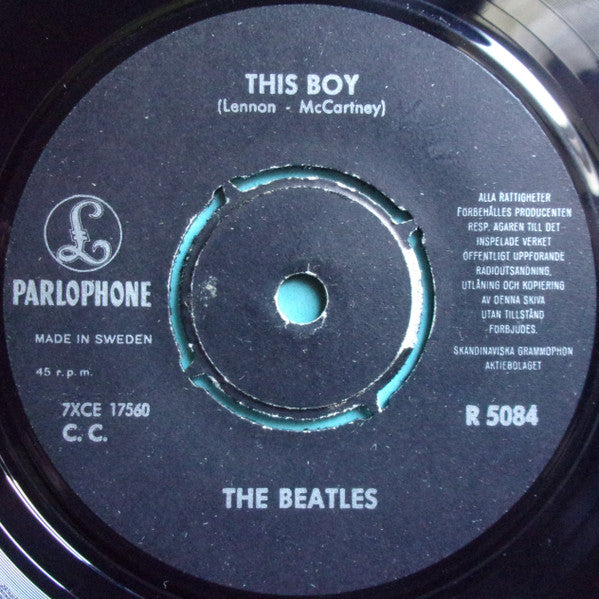 The Beatles ~ I Want To Hold Your Hand (Vinyl) - Djungel & Jazz