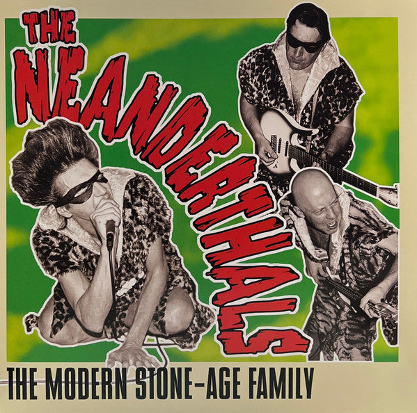 The Neanderthals : The Modern Stone-Age Family (LP, Album, RE, Whi)