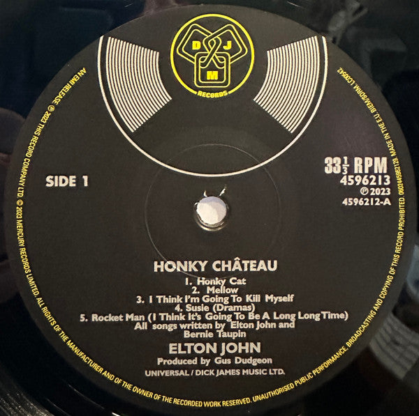 Elton John : Honky Chateau (2xLP, Album, RE, Gat)