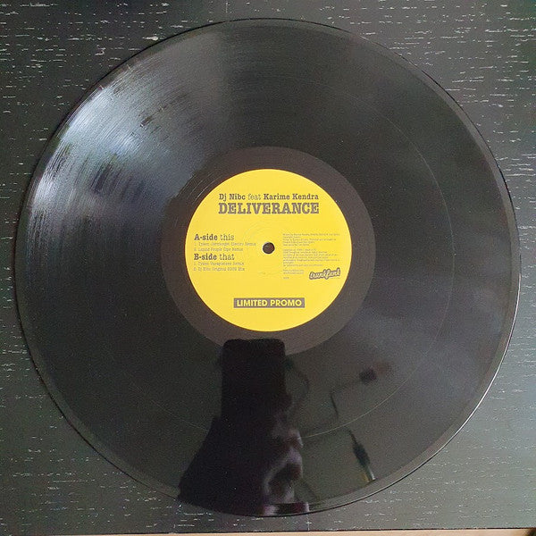 DJ Nibc Feat. Karime Kendra ~ Deliverance (Vinyl) - Djungel & Jazz