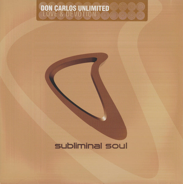 Don Carlos Unlimited : Love & Devotion (12")