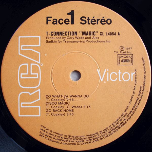 T-Connection : Magic (LP, Album)