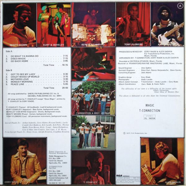 T-Connection : Magic (LP, Album)