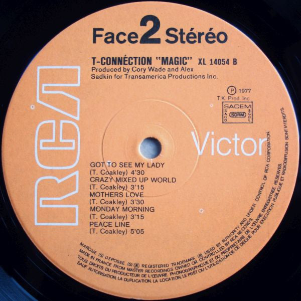T-Connection : Magic (LP, Album)