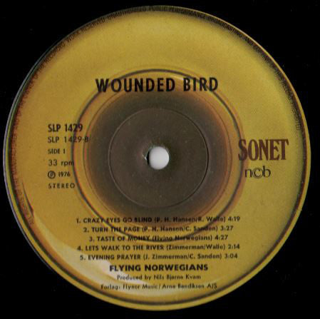 Flying Norwegians ~ Wounded Bird (Vinyl) - Djungel & Jazz