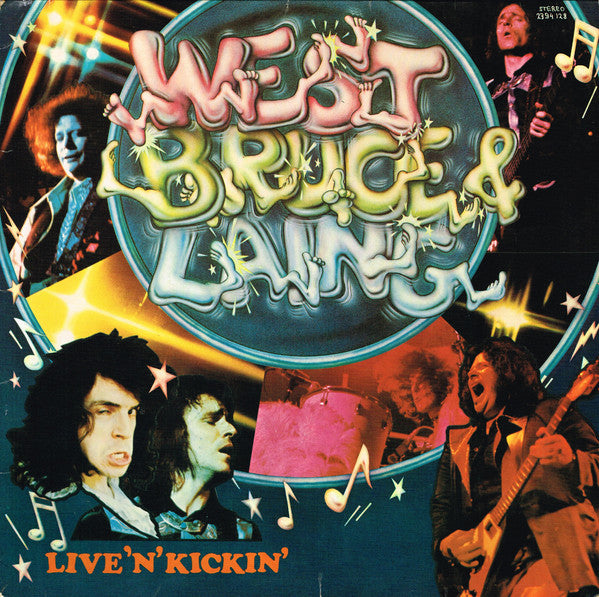 West, Bruce & Laing : Live 'N' Kickin' (LP, Album)