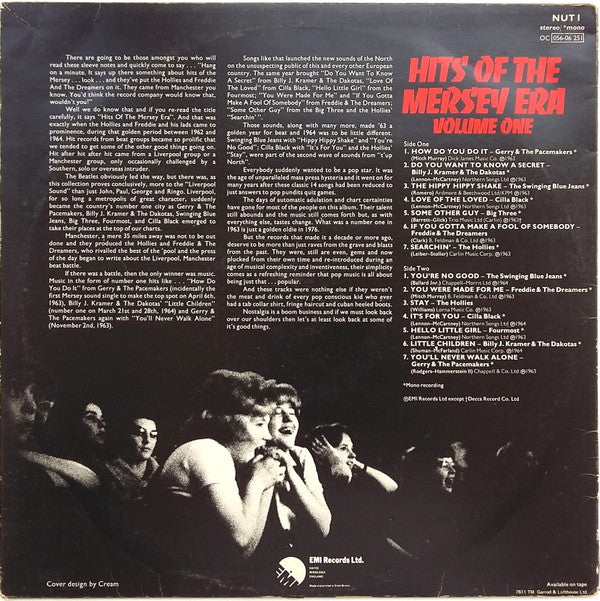Various ~ Hits Of The Mersey Era Volume One (Vinyl) - Djungel & Jazz