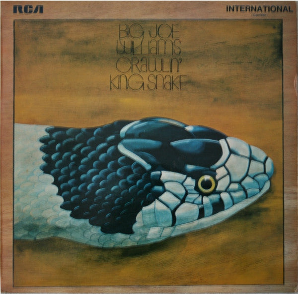 Big Joe Williams : Crawlin' King Snake (LP, Comp, Mono)