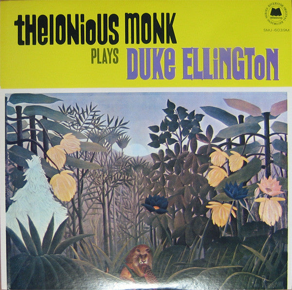 Thelonious Monk ~ Thelonious Monk Plays Duke Ellington (Vinyl) - Djungel & Jazz