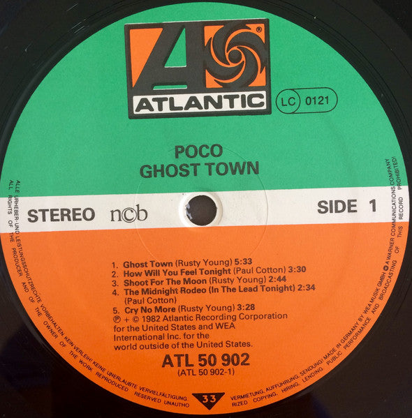 Poco  ~ Ghost Town (Vinyl) - Djungel & Jazz