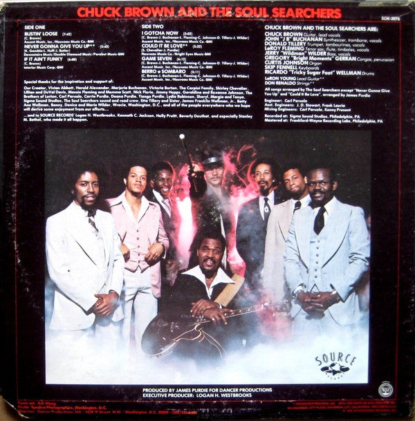 Chuck Brown And The Soul Searchers ~ Bustin' Loose (Vinyl) - Djungel & Jazz