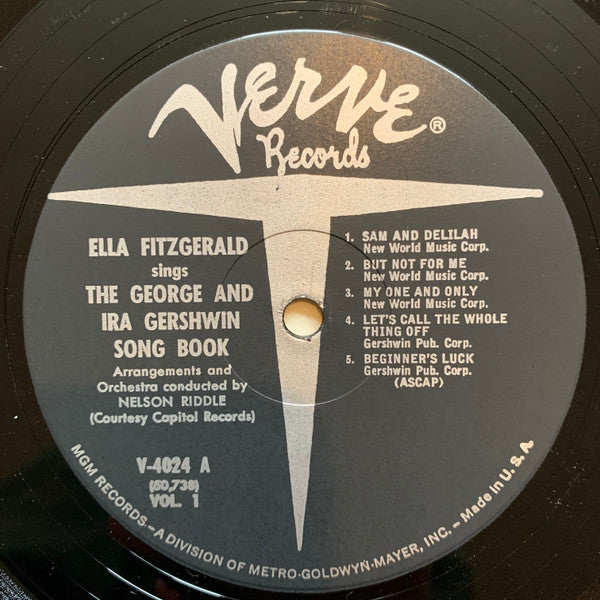 Ella Fitzgerald ~ Sings The George And Ira Gershwin Song Book (Vinyl) - Djungel & Jazz