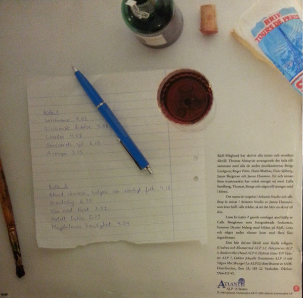 Kjell Höglund ~ Tidens Tecken (Vinyl) - Djungel & Jazz