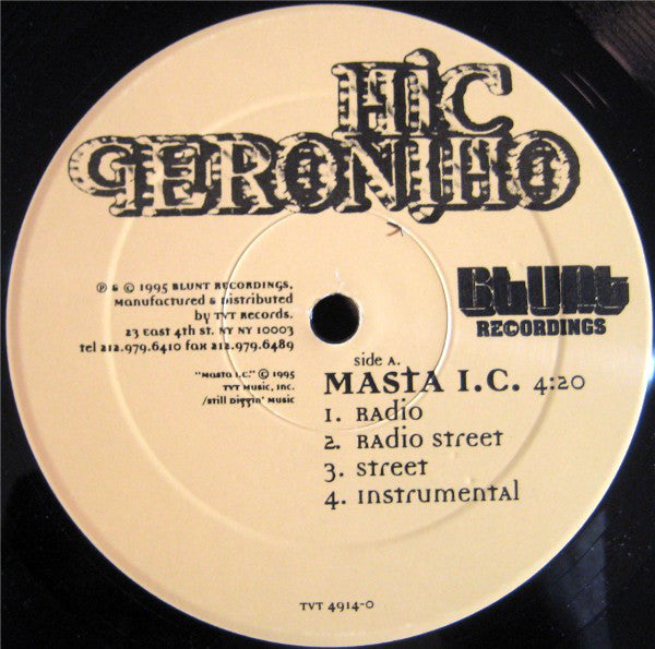 Mic Geronimo ~ Masta I.C. (Vinyl) - Djungel & Jazz