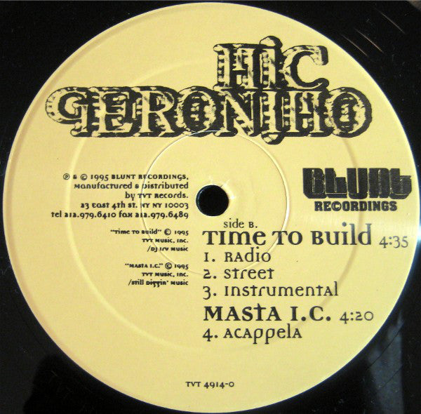 Mic Geronimo ~ Masta I.C. (Vinyl) - Djungel & Jazz