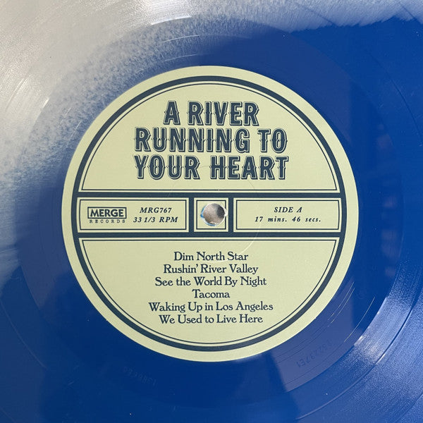 Fruit Bats : A River Running to Your Heart (LP, Ltd, Blu)