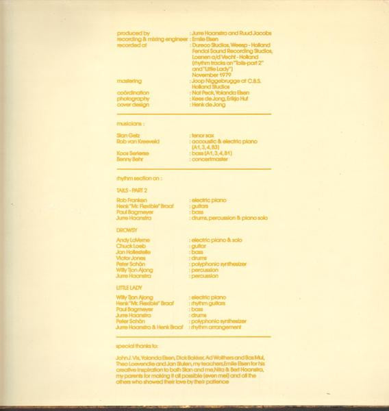 Stan Getz ~ Forest Eyes (Vinyl) - Djungel & Jazz