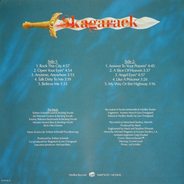 Skagarack ~ A Slice Of Heaven (Vinyl) - Djungel & Jazz