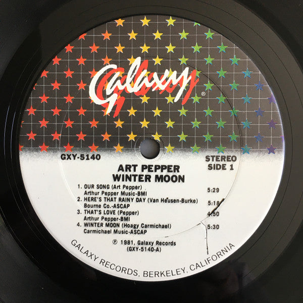 Art Pepper ~ Winter Moon (Vinyl) - Djungel & Jazz