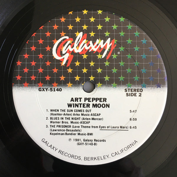 Art Pepper ~ Winter Moon (Vinyl) - Djungel & Jazz