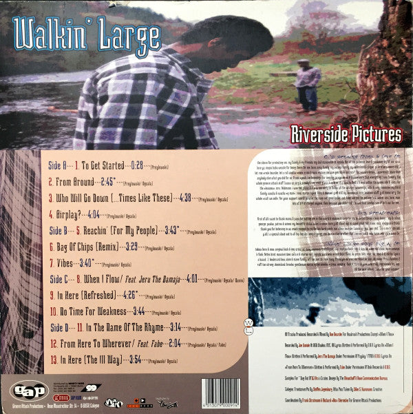 Walkin' Large ~ Riverside Pictures (Vinyl) - Djungel & Jazz