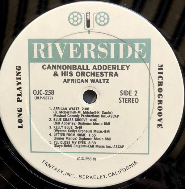 Cannonball Adderley And His Orchestra ~ African Waltz (Vinyl) - Djungel & Jazz