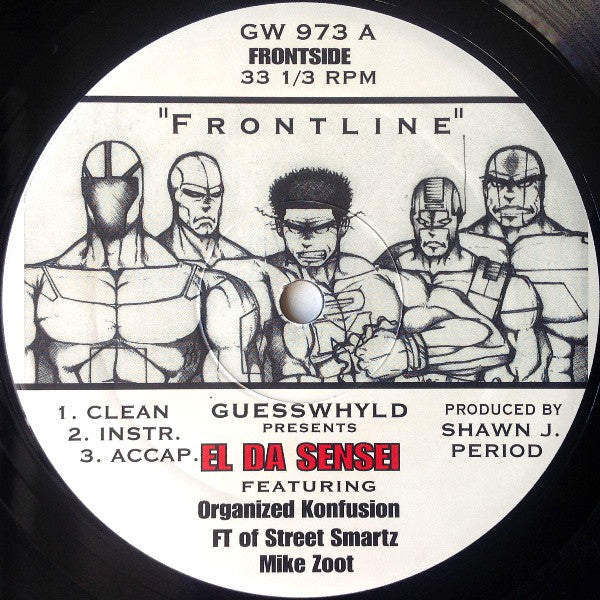 El The Sensei ~ Frontline B/W All Rise (Vinyl) - Djungel & Jazz