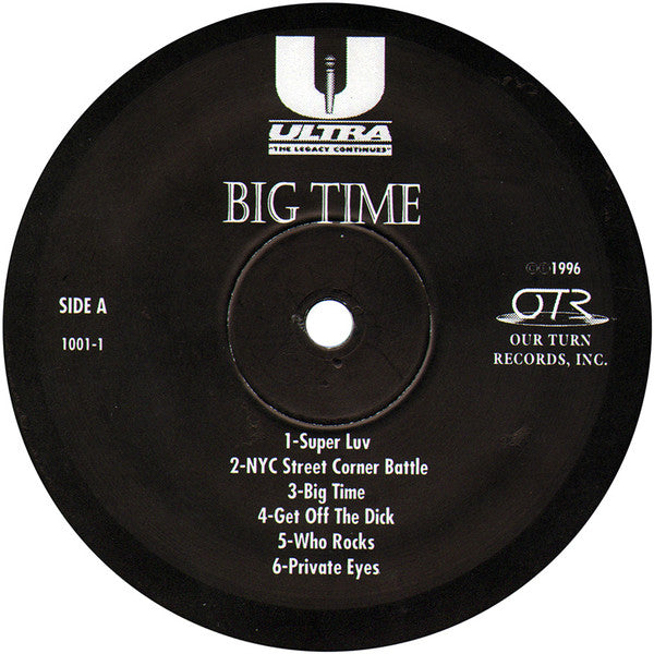 Ultra  ~ Big Time (Vinyl) - Djungel & Jazz