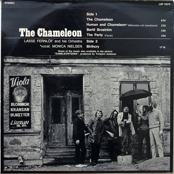 Lasse Fernlöf And His Orchestra ~ The Chameleon (Vinyl) - Djungel & Jazz