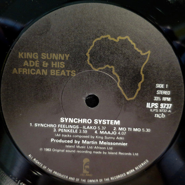 King Sunny Adé And His African Beats ~ Synchro System (Vinyl) - Djungel & Jazz