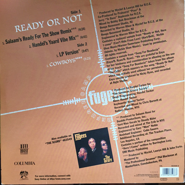 Fugees ~ Ready Or Not (Vinyl) - Djungel & Jazz