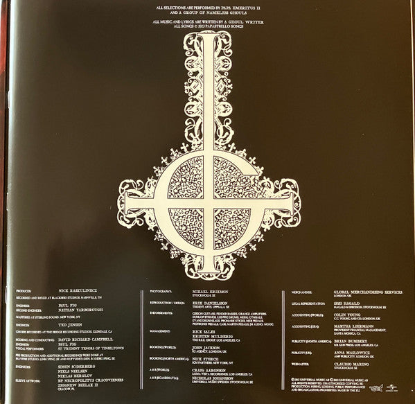 Ghost  ~ Infestissumam (Vinyl) - Djungel & Jazz