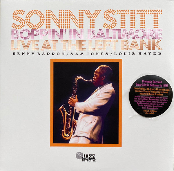 Sonny Stitt ~ Boppin' In Baltimore: Live At The Left Bank (Vinyl) - Djungel & Jazz