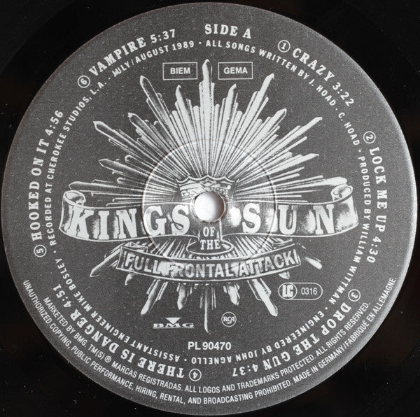Kings Of The Sun : Full Frontal Attack (LP, Album)