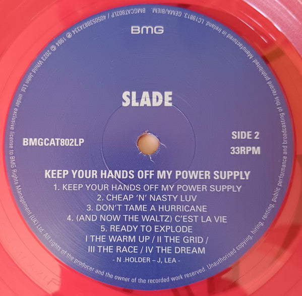 Slade : Keep Your Hands Off My Power Supply (LP, Album, RSD, Red)