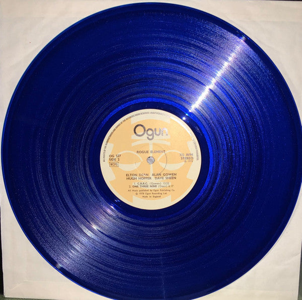 Hugh Hopper / Elton Dean / Alan Gowen / Dave Sheen : Rogue Element (LP, Album, Ltd, Blu)