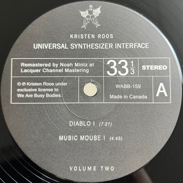 Kristen Roos ~ Universal Synthesizer Interface Volume Two (Vinyl) - Djungel & Jazz