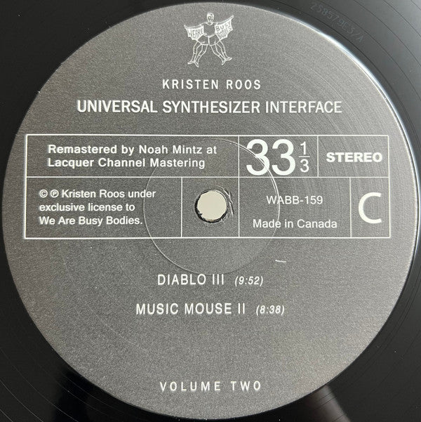 Kristen Roos ~ Universal Synthesizer Interface Volume Two (Vinyl) - Djungel & Jazz