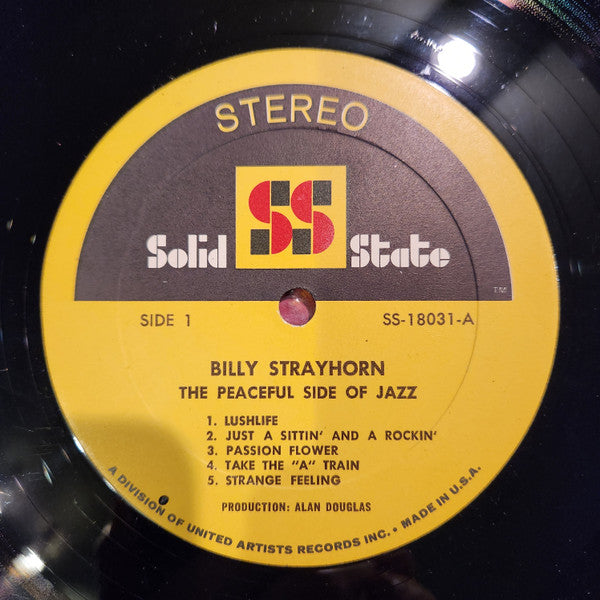 Billy Strayhorn ~ The Peaceful Side (Vinyl) - Djungel & Jazz