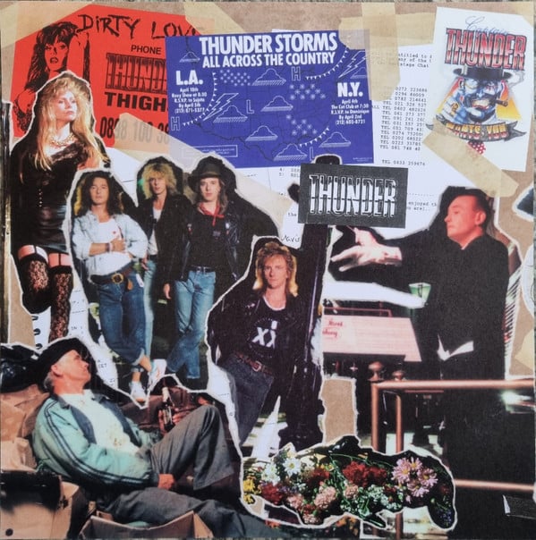 Thunder (3) : Back Street Symphony (LP, Album, Ltd, RE, Gol + LP, Album, Ltd, RE, Sil)