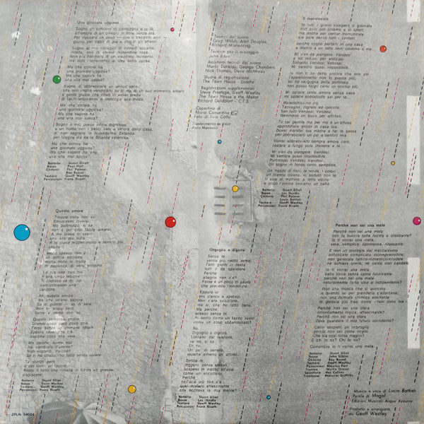 Lucio Battisti ~ Una Giornata Uggiosa (Vinyl) - Djungel & Jazz