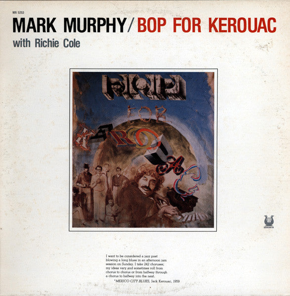 Mark Murphy ~ Bop For Kerouac (Vinyl) - Djungel & Jazz