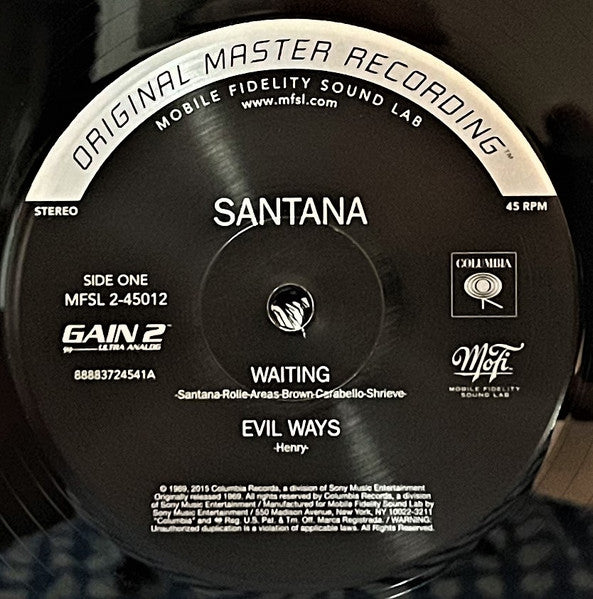 Santana ~ Santana (Vinyl) - Djungel & Jazz