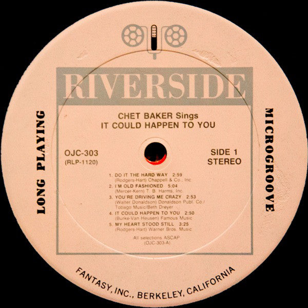 Chet Baker ~ It Could Happen To You (Vinyl) - Djungel & Jazz